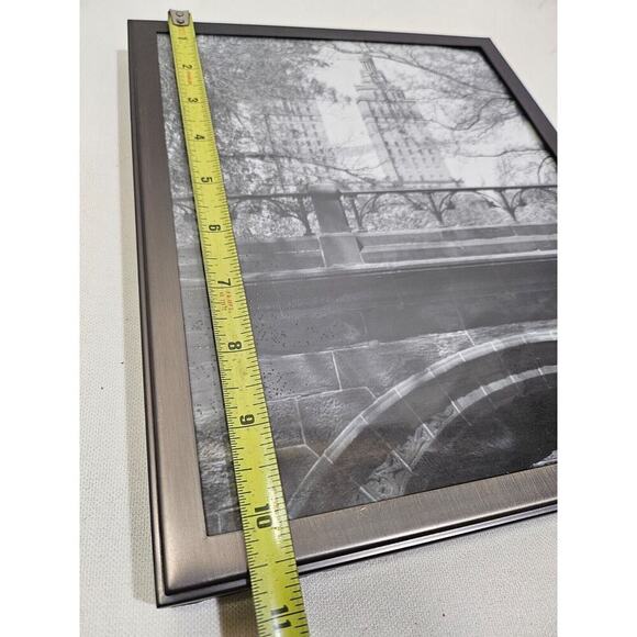 RESTORATION HARDWARE modern picture frame, black 9x11 thin frame - Picture 6 of 7